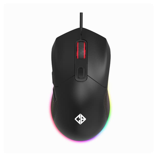 Cosmic Byte Firestorm RGB Wired Gaming Mouse (Black)